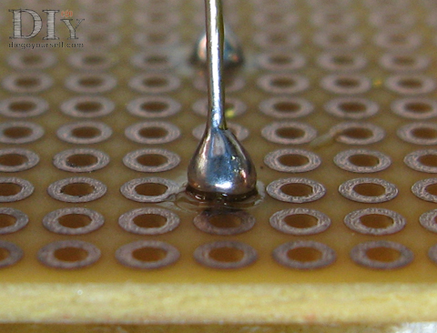 Mauvaise soudure : trop