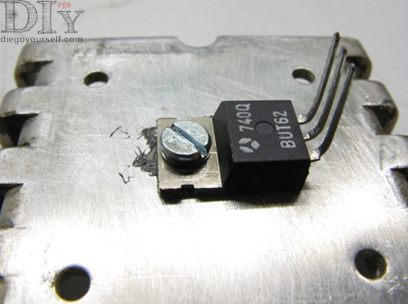 Allumage G. CARTIER 02341 Vis du transistor