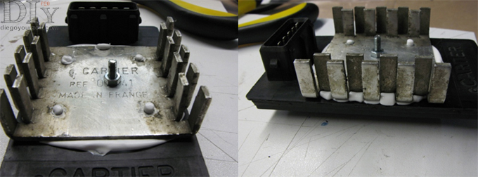 Allumage G. CARTIER 02341 Repose du radiateur