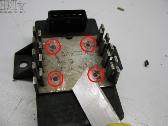 Allumage G. CARTIER 02341 Rivets