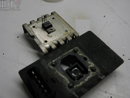 Allumage G. CARTIER 02341 Radiateur du transistor