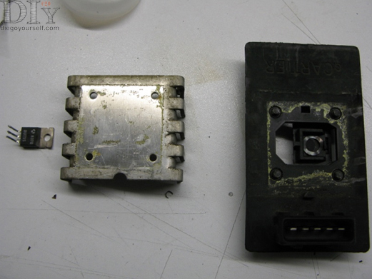 Allumage G. CARTIER 02341 Transistor decollé