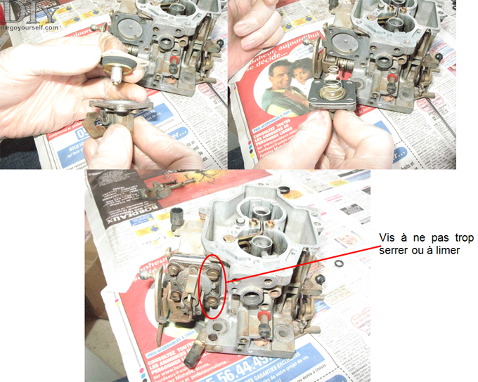 Solex 28-34 Z10 pompe de reprise