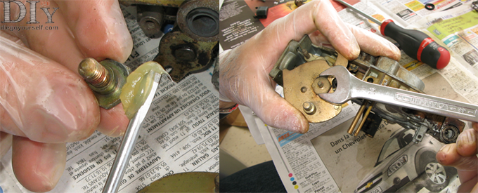 Solex 28-34 Z10 Commande du starter