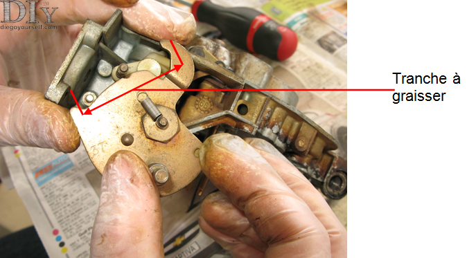 Solex 28-34 Z10 Graissage du starter
