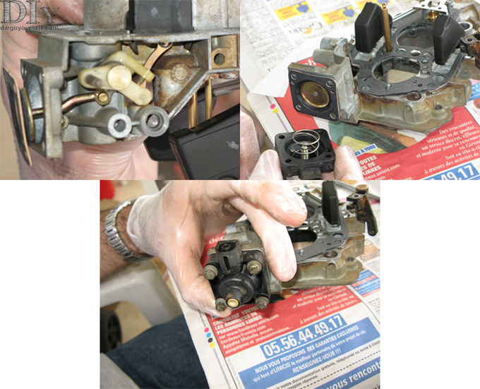 Solex 28-34 Z10 Membrane du starter