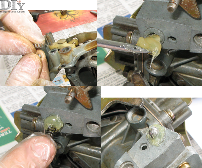 Solex 28-34 Z10 Ressort du starter