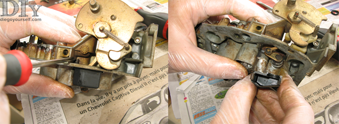 Solex 28-34 Z10 cache starter