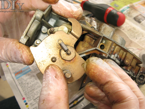 Solex 28-34 Z10 ressort de rappel starter