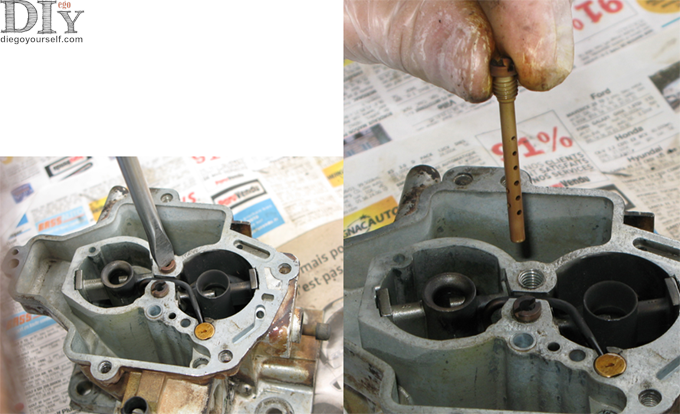 Solex 28-34 Z10 Ajutage d'automaticité