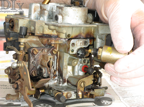 Solex 28-34 Z10 etouffoir