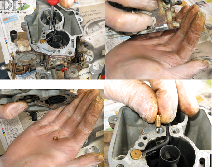 Solex 28-34 Z10 Gicleurs