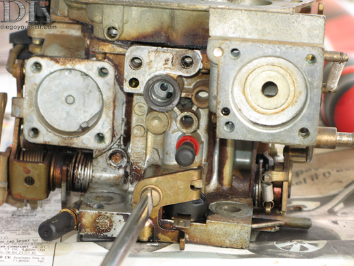 Solex 28-34 Z10 Equerre du rechauffeur