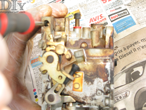 Solex 28-34 Z10 Vis de richesse