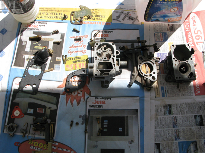 Carburateur Solex 32BIS Demonté