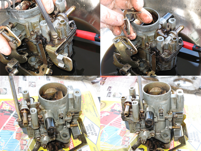 Carburateur Solex 32BIS Couvercle