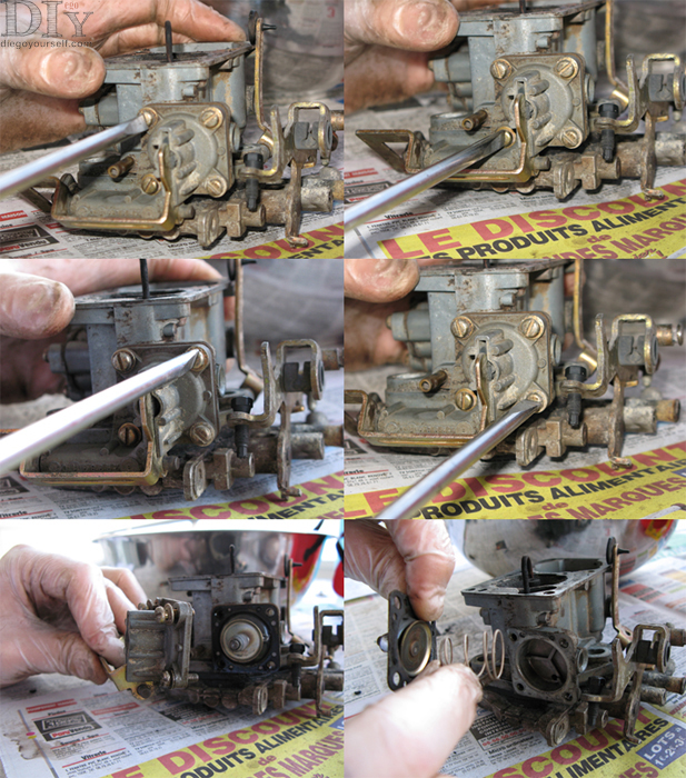 Carburateur Solex 32BIS Membrane de la pompe de reprise