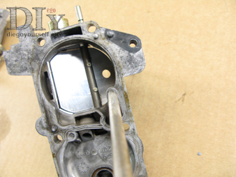 Carburateur Solex 32 DIS Soufflage du couvercle