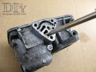 Carburateur Solex 32 DIS Soufflage de la cuve