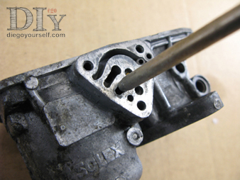 Carburateur Solex 32 DIS Soufflage de la cuve