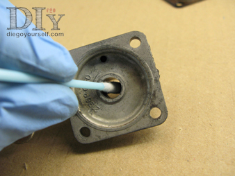 Carburateur Solex 32 DIS Repose de la pompe de reprise