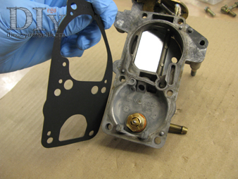 Carburateur Solex 32 DIS Repose du joint de cuve
