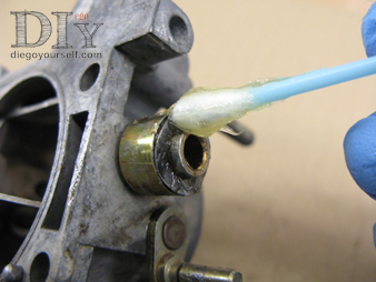 Carburateur Solex 32 DIS Repose de la commande du starter