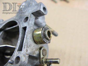 Carburateur Solex 32 DIS Repose de la commande du starter