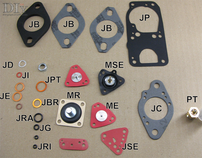 Carburateur Solex 32 DIS kit de joints