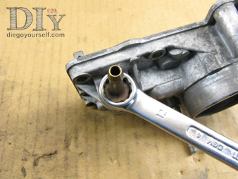 Carburateur Solex 32 DIS bec d'arrivée d'essence