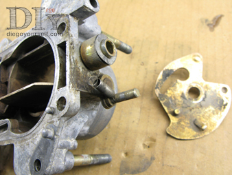 Carburateur Solex 32 DIS commande du starter