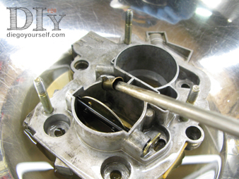 Carburateur Weber 32 DRT Soufflage du couvercle