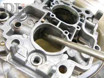 Carburateur Weber 32 DRT Soufflage du couvercle