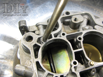 Carburateur Weber 32 DRT Soufflage du couvercle