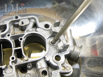 Carburateur Weber 32 DRT Soufflage du couvercle