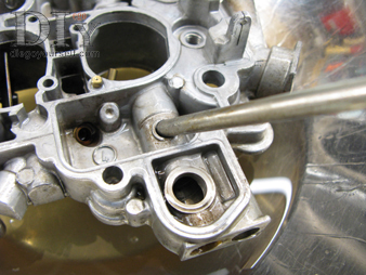 Carburateur Weber 32 DRT Soufflage du couvercle