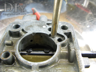 Carburateur Weber 32 DRT Soufflage de la cuve