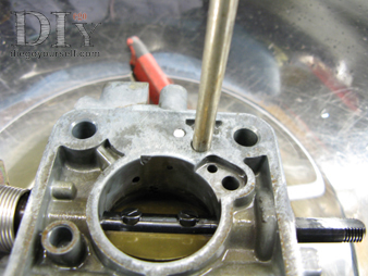 Carburateur Weber 32 DRT Soufflage de la cuve