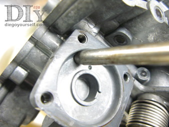 Carburateur Weber 32 DRT Soufflage de la cuve