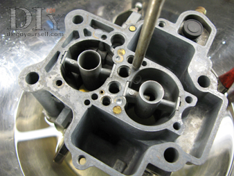 Carburateur Weber 32 DRT Soufflage de la cuve