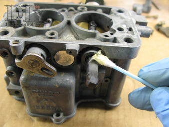 Carburateur Weber 32 DRT lubrification