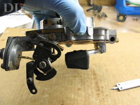 Carburateur Weber 32 DRT Réglage de la hauteur des flotteurs