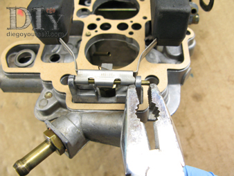 Carburateur Weber 32 DRT Repose des flotteurs