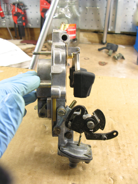 Carburateur Weber 32 DRT Réglage de la hauteur des flotteurs