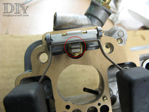 Carburateur Weber 32 DRT Réglage de la hauteur des flotteurs