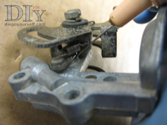 Carburateur Weber 32 DRT Lubrification