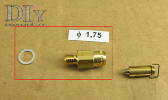 Carburateur Weber 32 DRT Repose du pointeau