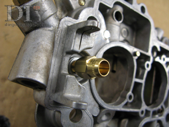 Carburateur Weber 32 DRT Repose du pointeau