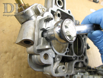 Carburateur Weber 32 DRT Repose du pointeau