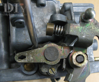 Carburateur Weber 32 DRT couvercle de l'enrichisseur